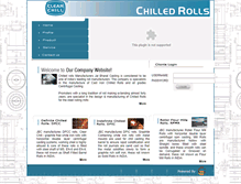Tablet Screenshot of chilledrolls.com
